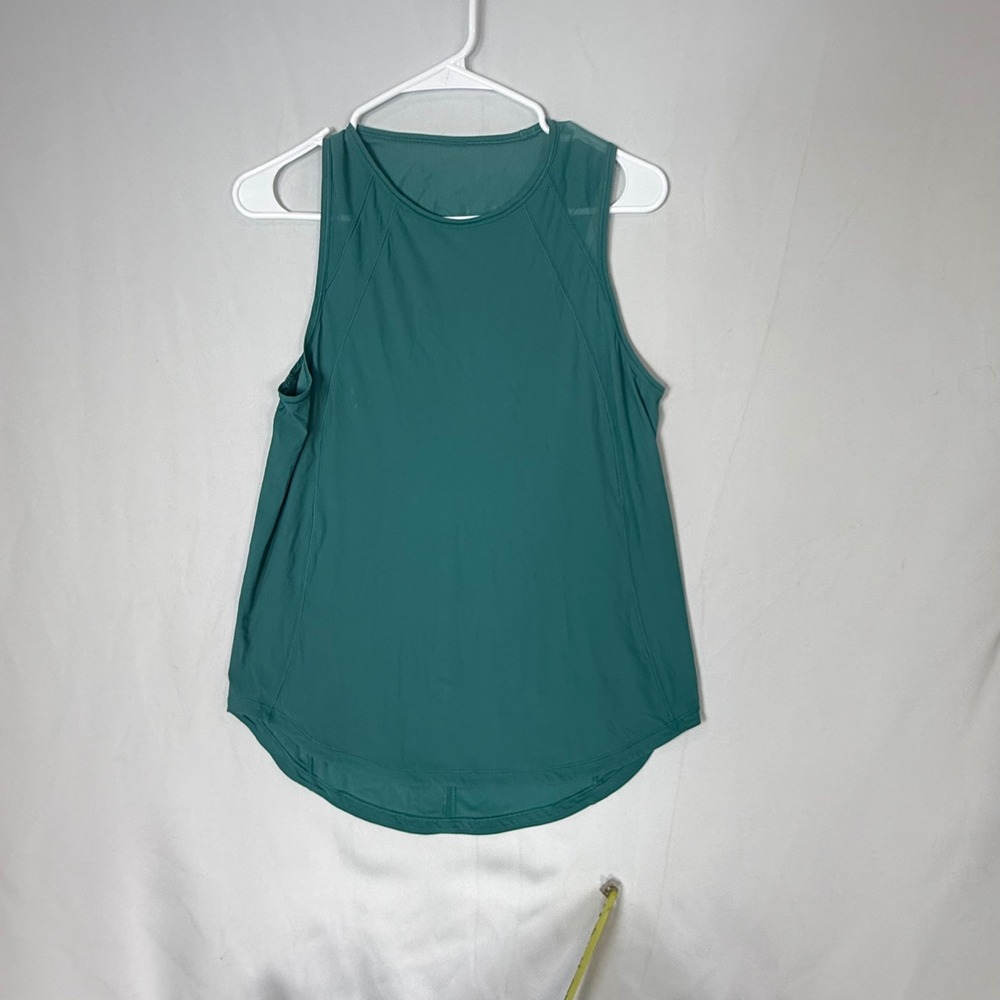 Lululemon Women's Sleeveless Athletic Tank Top Teal Size 6 Lightweight - Picture 5 of 8